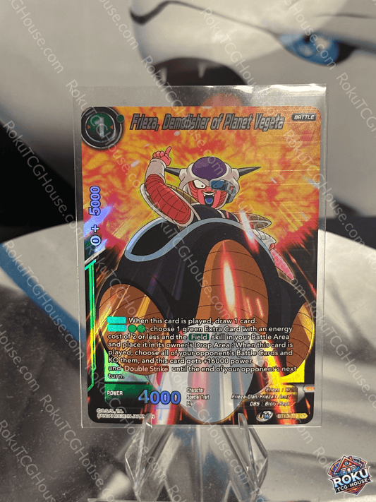 Frieza, Demolisher of Planet Vegeta - Supreme Rivalry - Dragon Ball Super Card (NM)