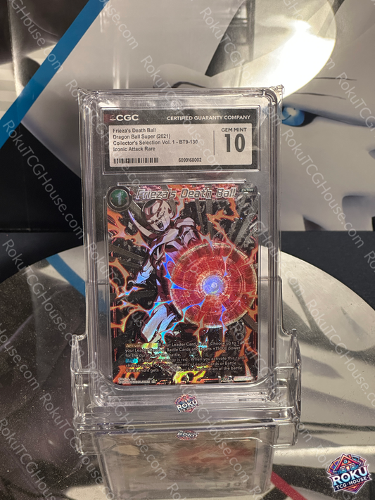 Frieza's Death Ball - Collector's Selection Vol. 1 - Dragon Ball Super Card (CGC 10)