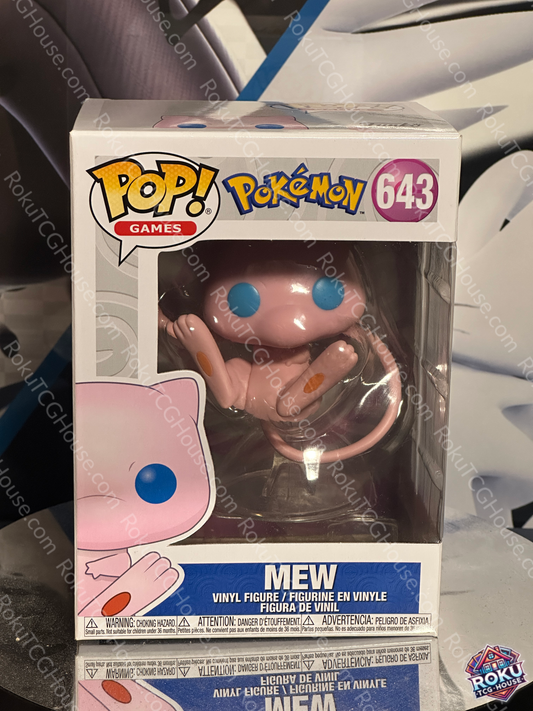 Mew - Pokemon #643 - Funko Pop! Vinyl Figure