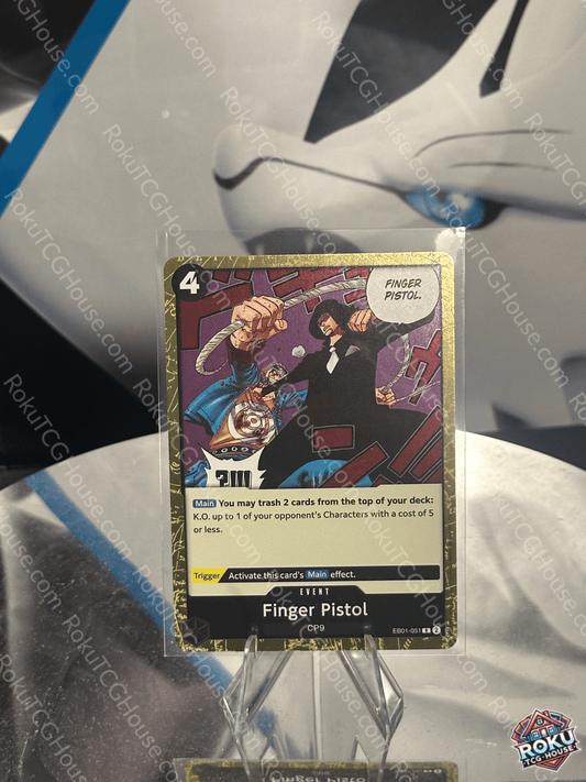 Finger Pistol - Premium Booster Vol. 2 - One Piece Card (NM)