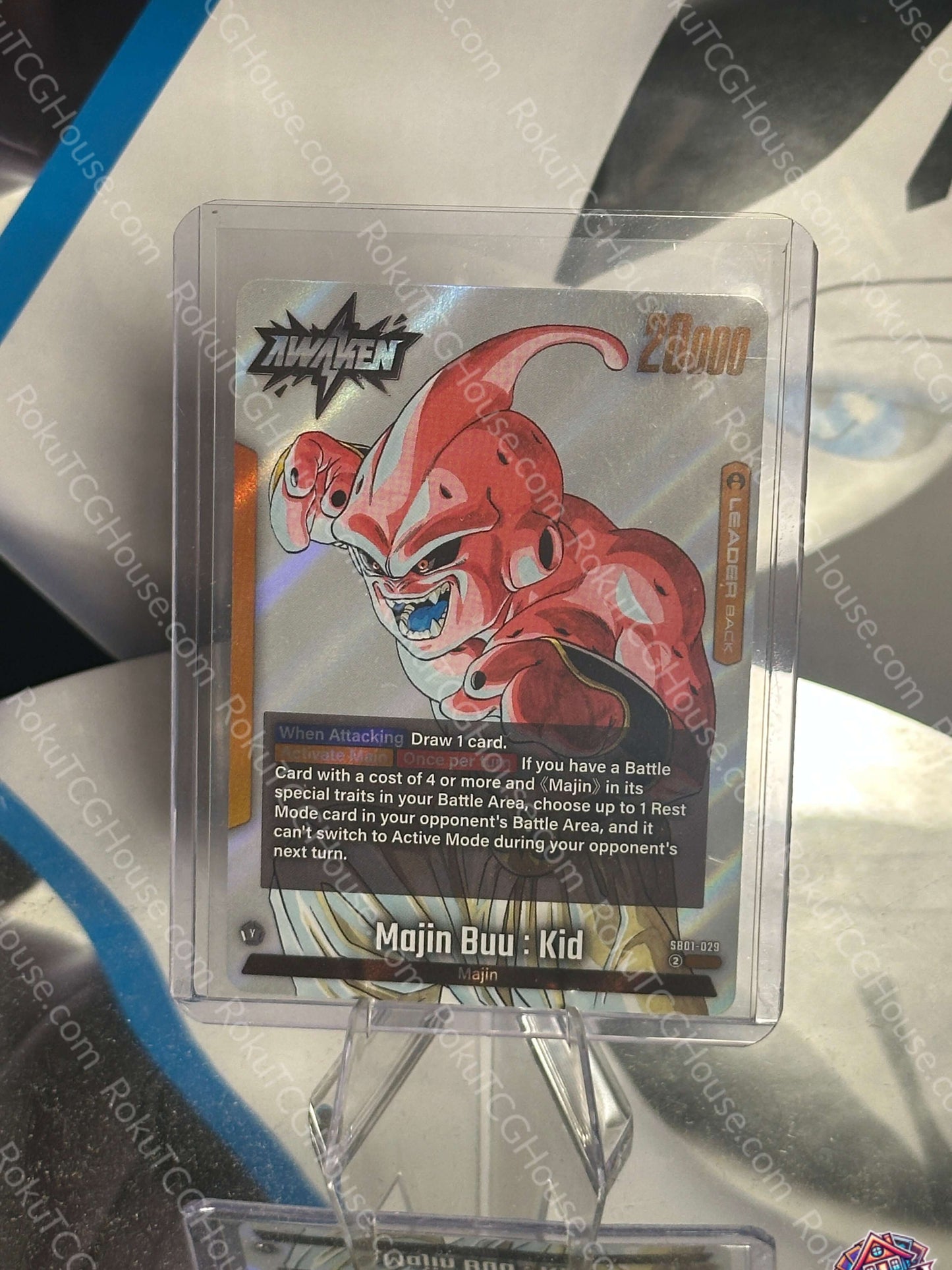 Majin Buu: Kid - Manga Booster 01 - Dragon Ball Super Card (NM)