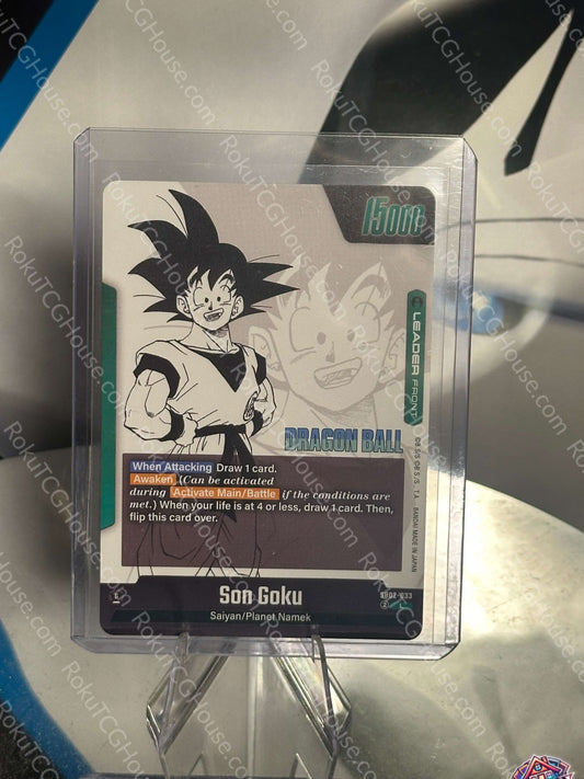 Son Goku - Manga Booster 02 - Dragon Ball Super Card (NM)