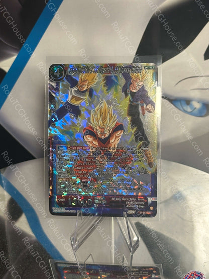 SS Son Goku & SS Vegeta & SS Trunks, United (P-553) - Promotion Cards - Dragon Ball Super Card (NM)