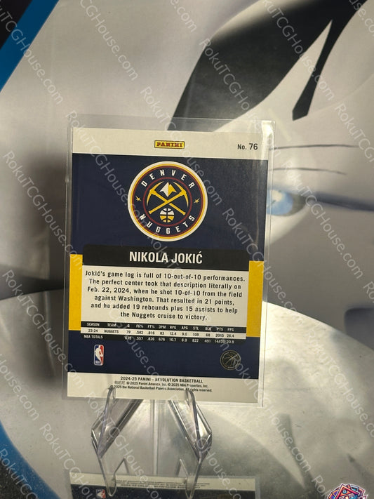 Nikola Jokic - 2024 Panini Revolution NBA Card (NM)