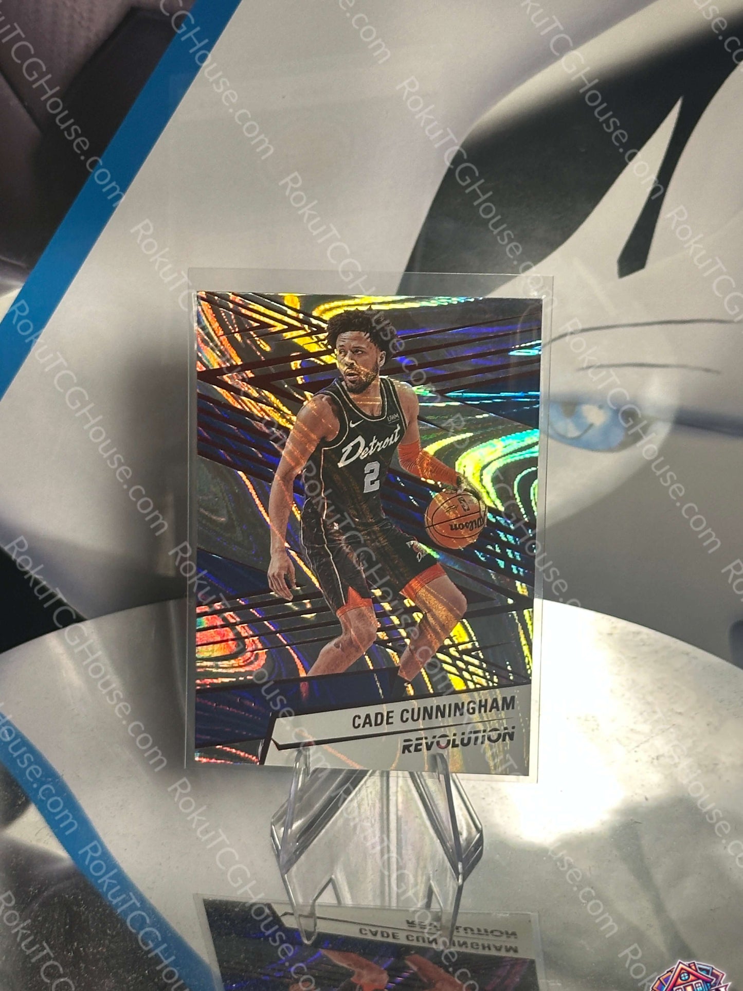 Cade Cunningham (Swirl) - 2024 Panini Revolution NBA Card (NM)