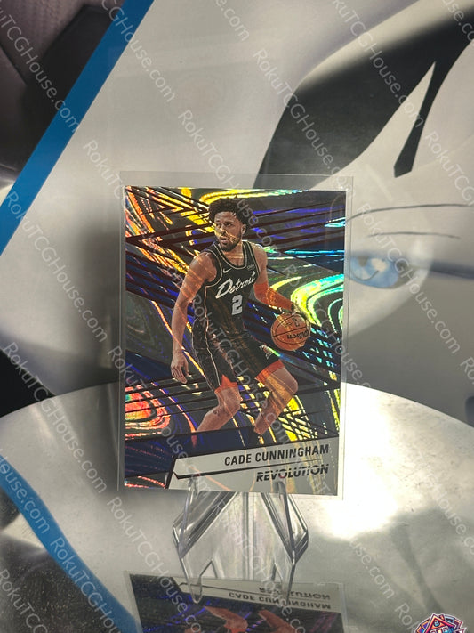 Cade Cunningham (Swirl) - 2024 Panini Revolution NBA Card (NM)