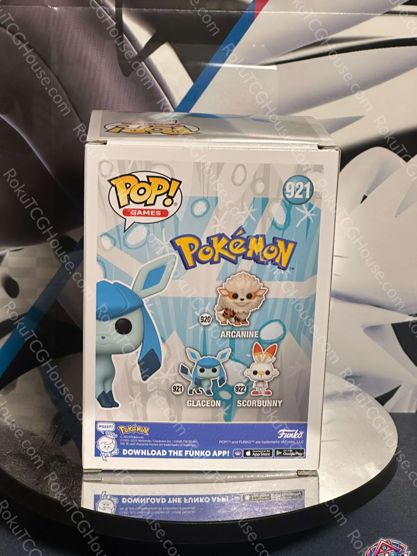 Glaceon - Pokemon #921 - Funko Pop! Vinyl Figure