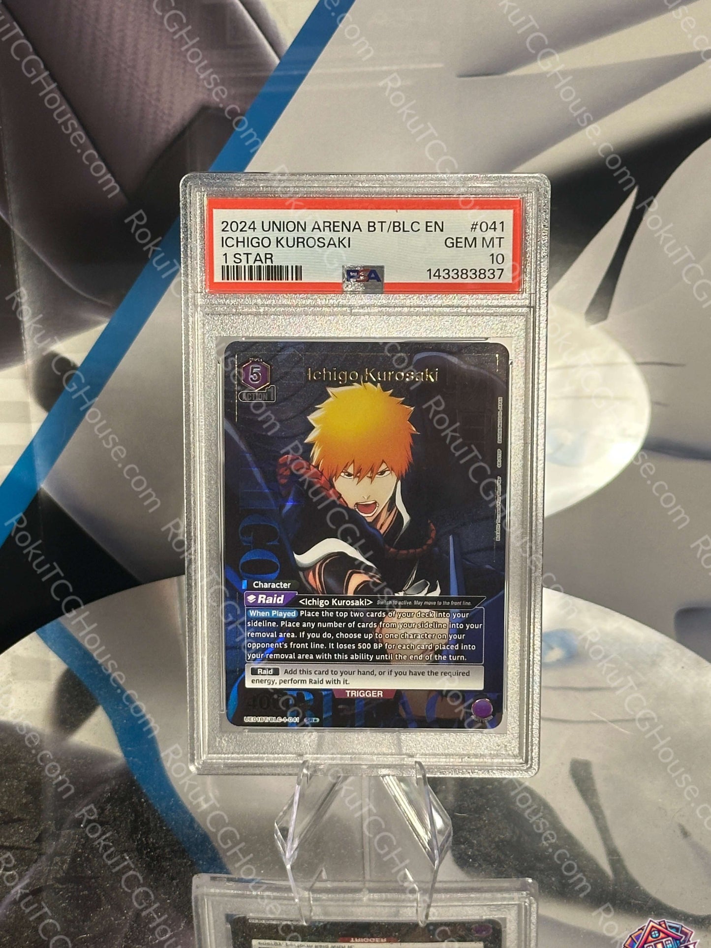 Ichigo Kurosaki - Union Arena Card (PSA 10)