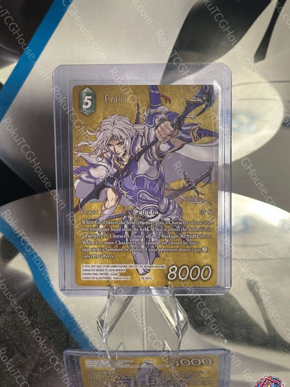 Cecil (Full Art) (16-051L) - Emissaries of Light - Final Fantasy TCG Card (NM)