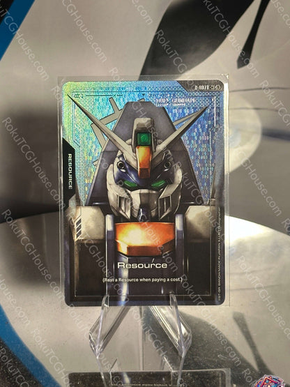 Resource (C+) (R-007) - Newtype Rising - Gundam Card (NM)