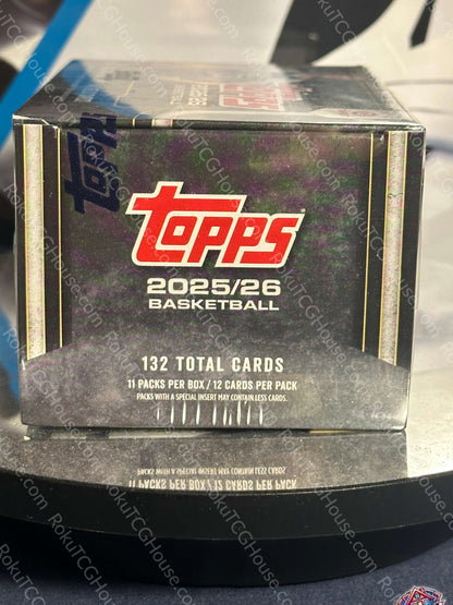 2025-2026 Topps Basketball Sealed Blaster Box (11 Packs)
