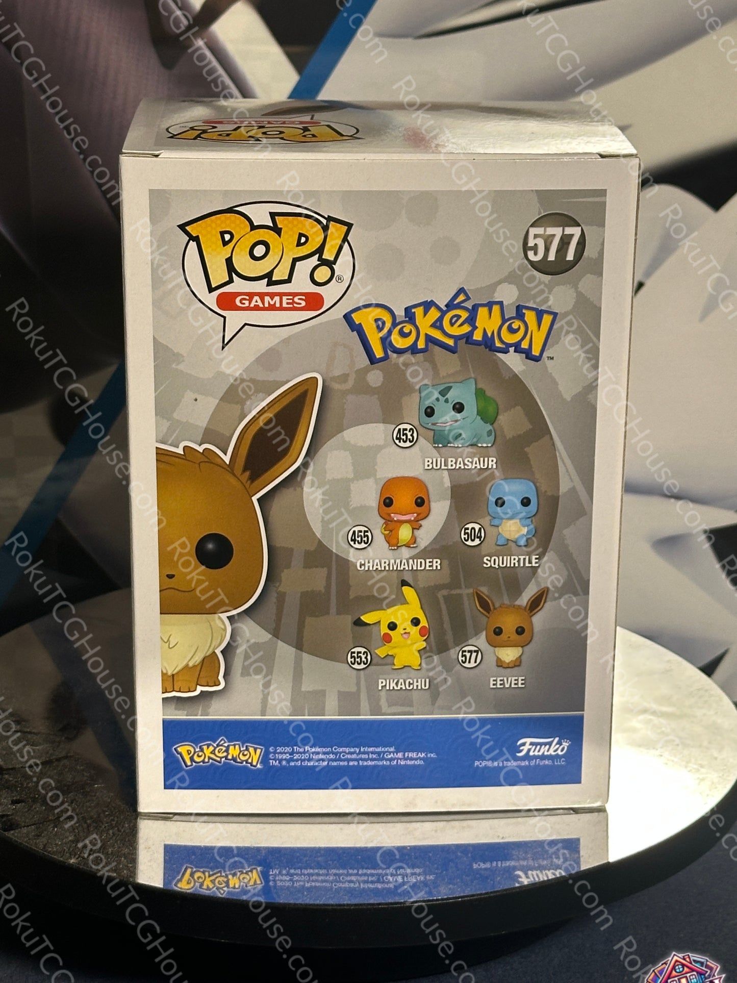Eevee - Pokemon #577 - Funko Pop! Vinyl Figure