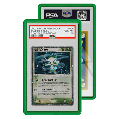 Jewel Graded Guard Case - PSA green colorway