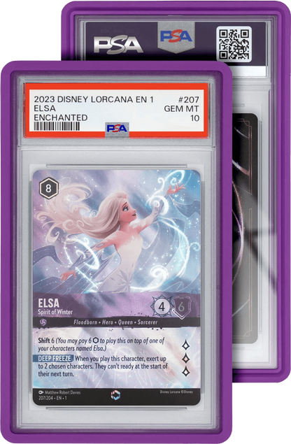 Standard Graded Guard Case - PSA purple colorway