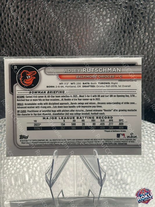 Adley Rutschman (Mojo) - 2024 MLB Card (NM)