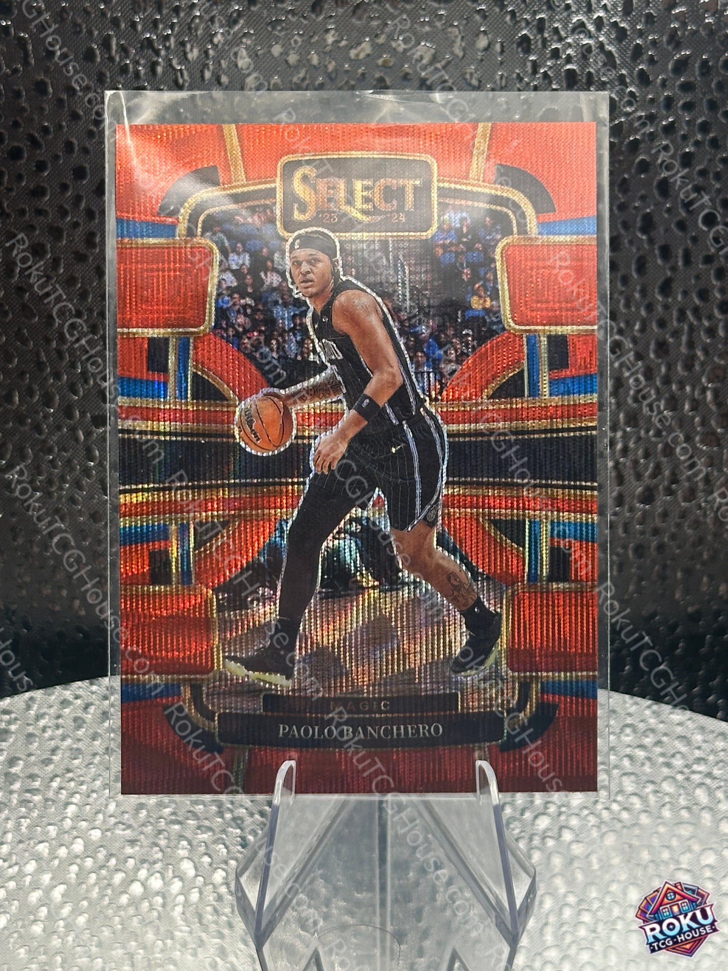 Paolo Banchero (Wave Red Prism) - 2023 NBA Card (NM)