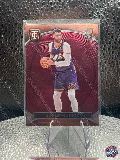 Jusuf Nurkic (#75) (Maroon Mirror) - 2024 NBA Card (NM)