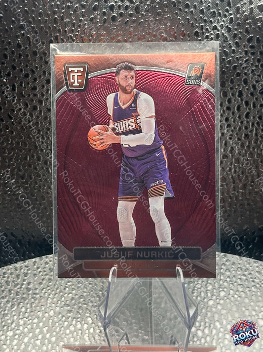 Jusuf Nurkic (#75) (Maroon Mirror) - 2024 NBA Card (NM)