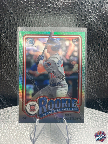 Pete Crow-Armstrong (ROY-13) [Rookie] - 2024 MLB Card (NM)