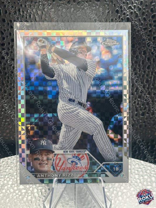 Anthony Rizzo (XFractor) - 2023 MLB Card (NM)