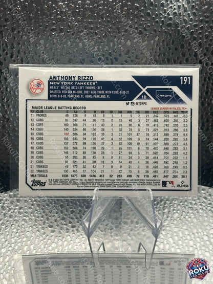 Anthony Rizzo XFactor 2023 MLB Card NM