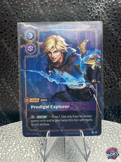 Ezreal - Prodigal Explorer (199/221) - Spiritforged - Riftbound Card (NM)