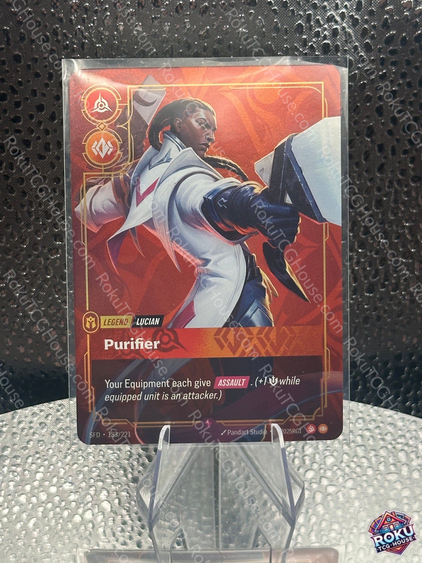 Lucian - Purifier (183/221) - Spiritforged - Riftbound Card (NM)