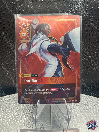 Lucian - Purifier (183/221) - Spiritforged - Riftbound Card (NM)