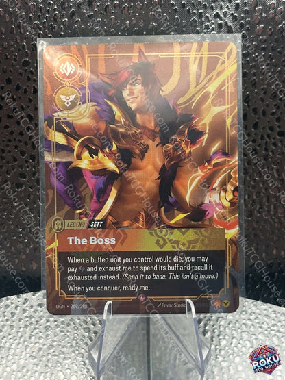 Sett - The Boss (269/298) - Origins - Riftbound Card (NM)