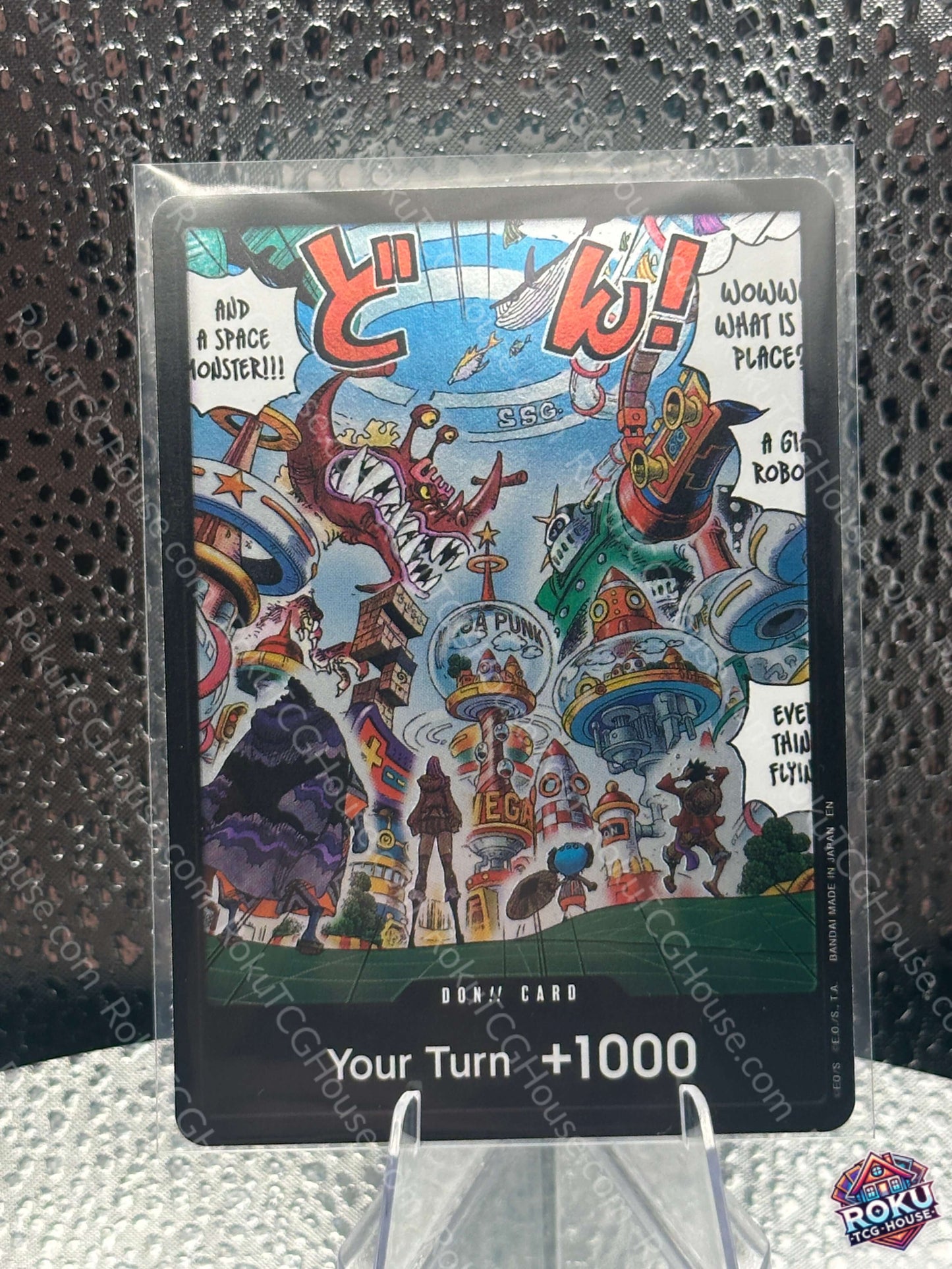 DON!! Card (Egghead) - The Azure Sea's Seven - One Piece Card (NM)
