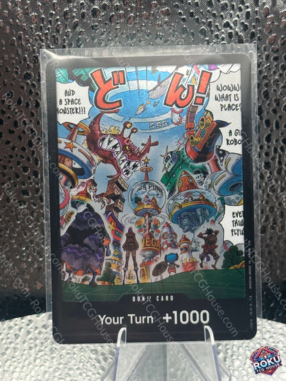 DON!! Card (Egghead) - The Azure Sea's Seven - One Piece Card (NM)