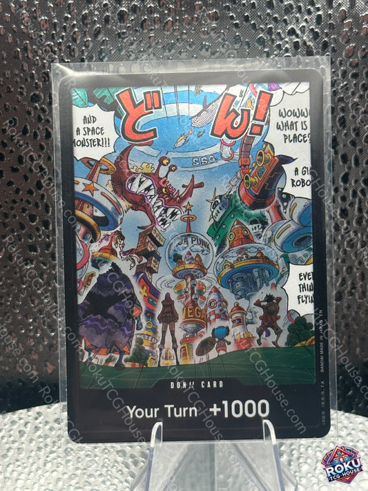 DON!! Card (Egghead) - The Azure Sea's Seven - One Piece Card (NM)