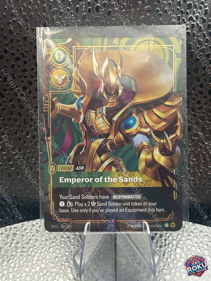 Azir - Emperor of the Sands (197/221) - Spiritforged - Riftbound Card (NM)