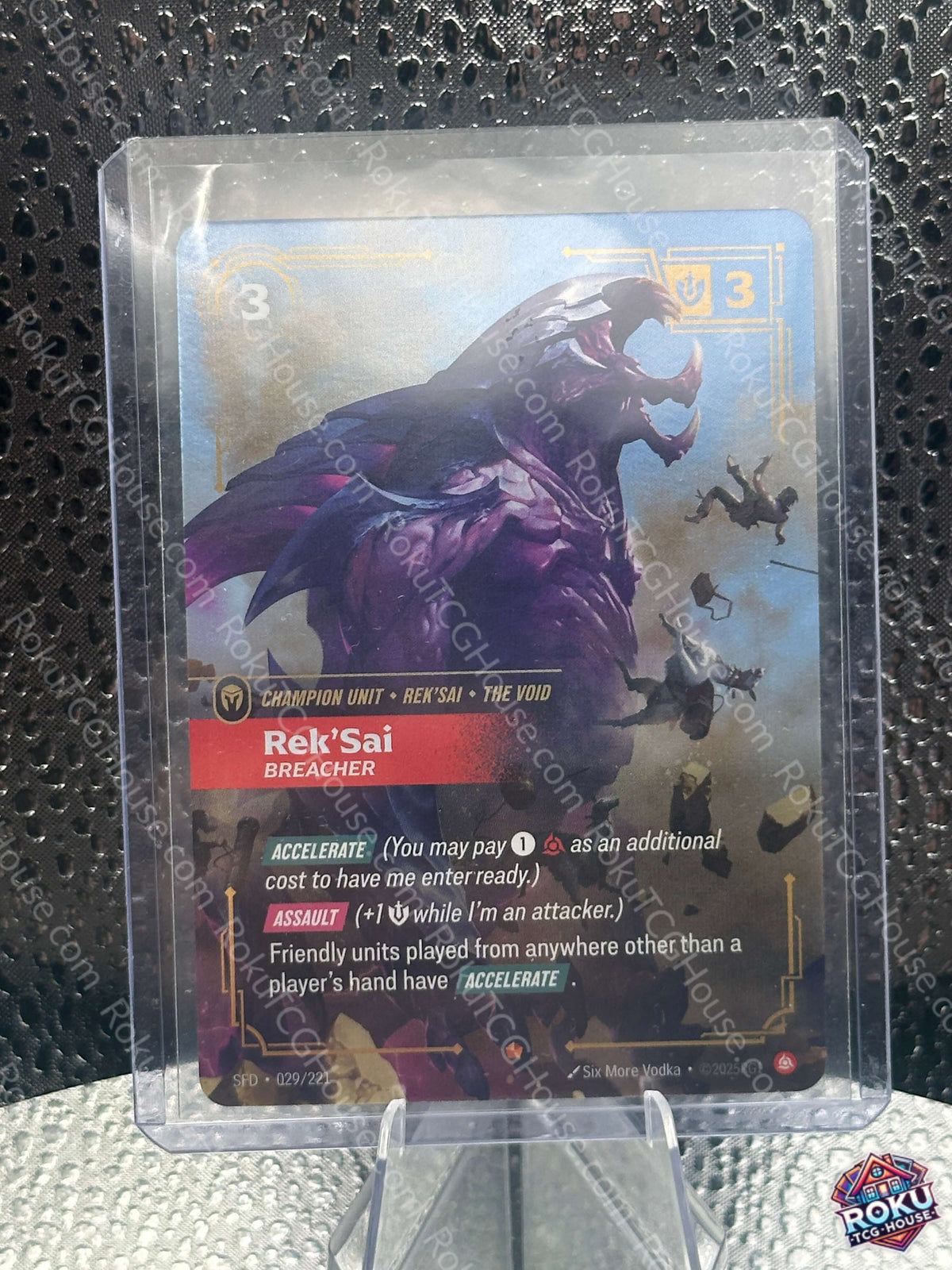 Reksai Rift RekSai Spiritforged Riftbound Card NM – RokuTCGHouse