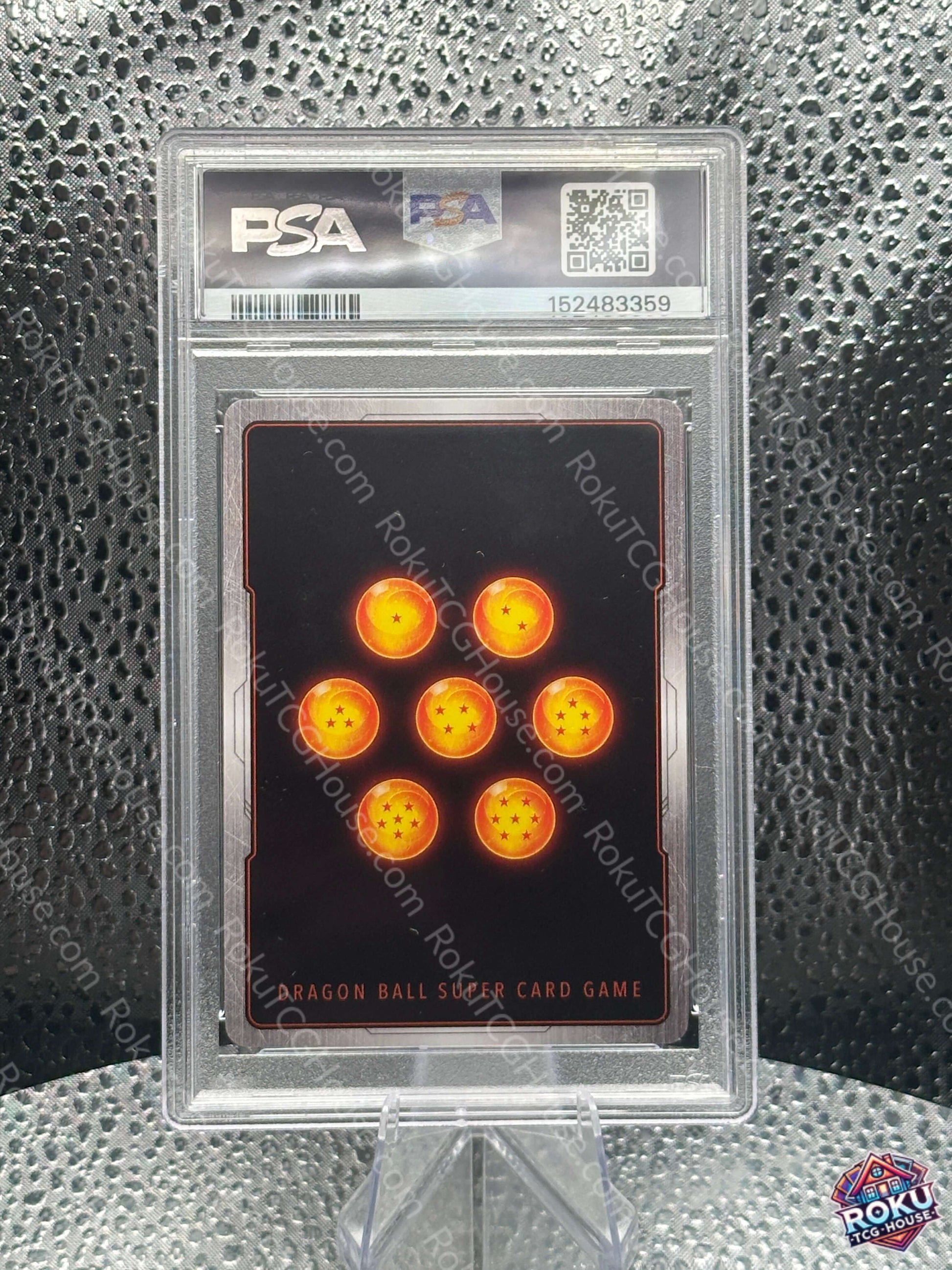 SS Son Goku & SS Vegeta SS Trunks United Dragon Ball Super Card PSA 10 Back