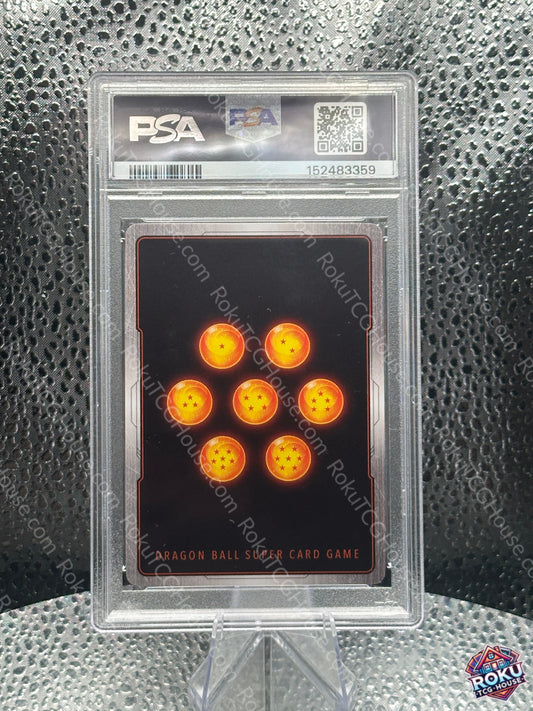 SS Son Goku & SS Vegeta SS Trunks United Dragon Ball Super Card PSA 10 Back
