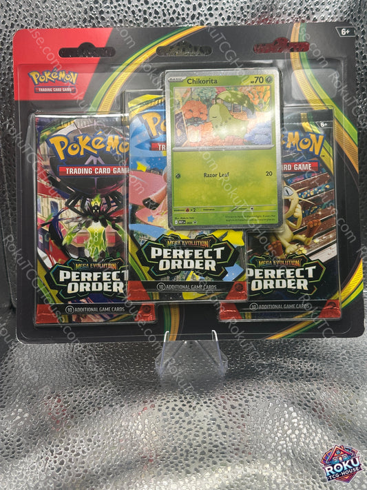 Perfect Order - 3 Pack Blister (Chikorita)