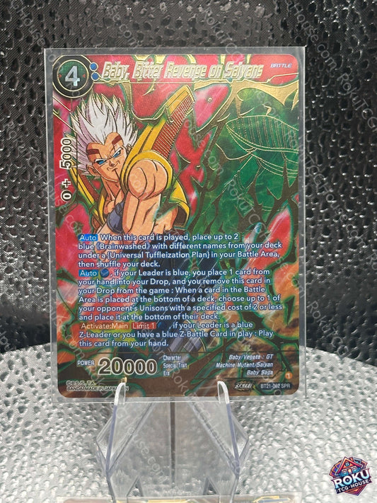 Baby, Bitter Revenge on Saiyans (BT21-062) - Wild Resurgence - Dragon Ball Super Card (NM)