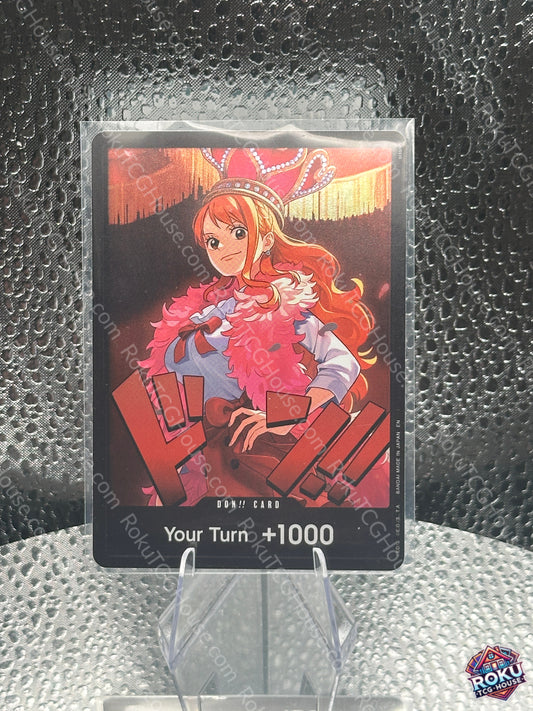 DON!! Card (Nami) - Extra Booster: Heroines Edition - One Piece Card (NM)