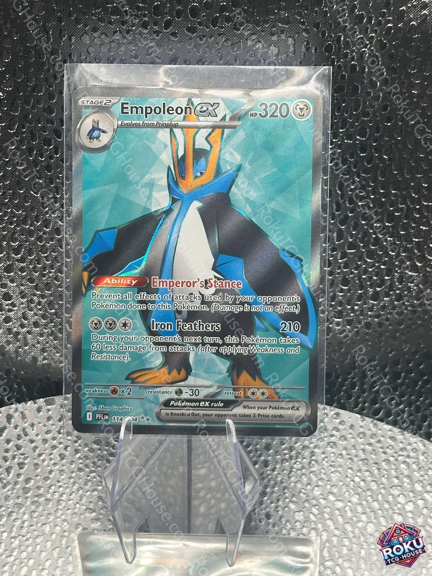 Empoleon ex - Phantasmal Flames - Pokémon Card (NM)