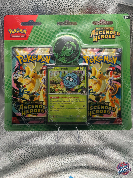 Ascended Heroes 2 Pack Blister Erika Pokemon TCG