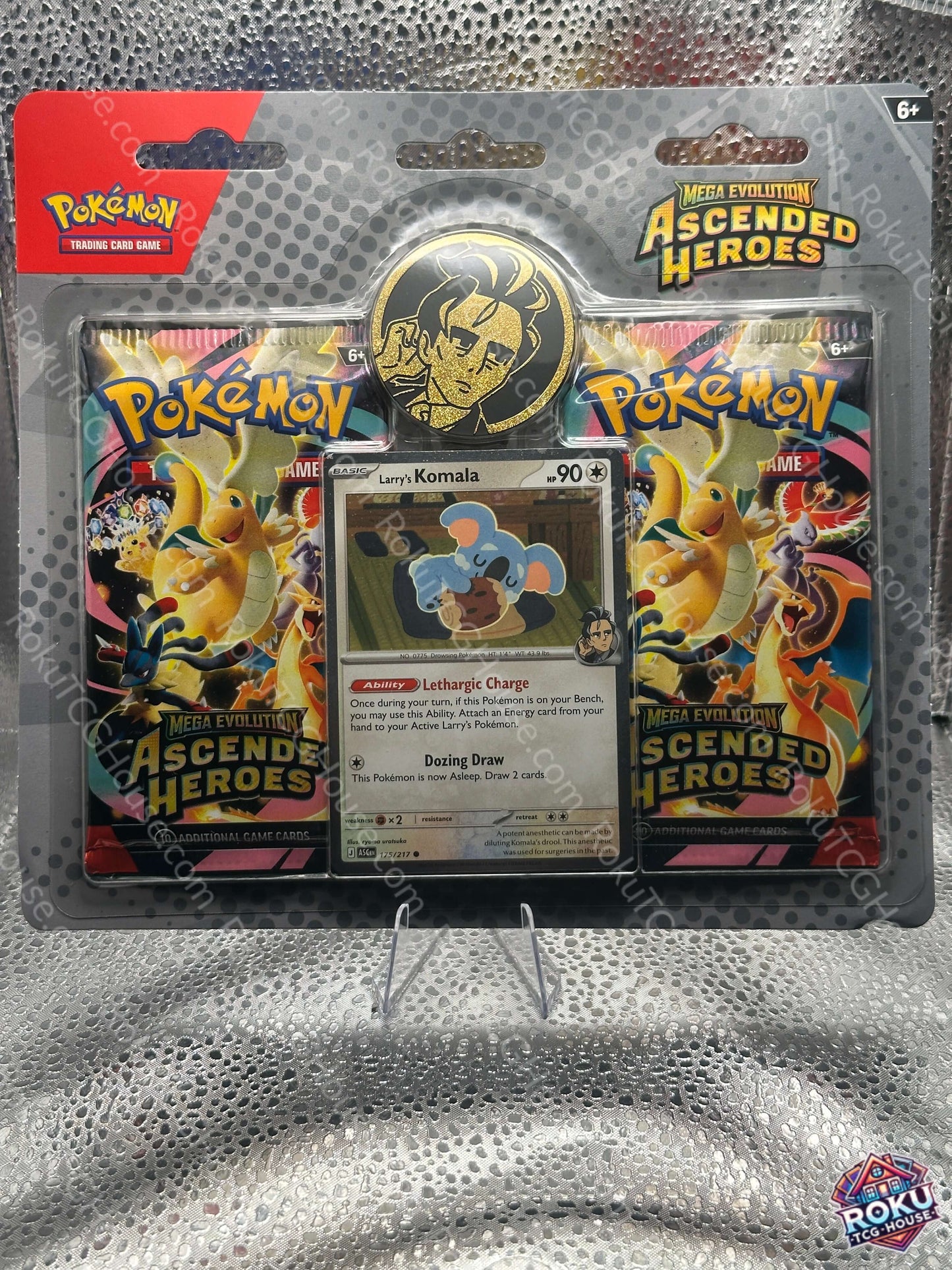 Ascended Heroes 2 Pack Blister Larry Pokemon TCG