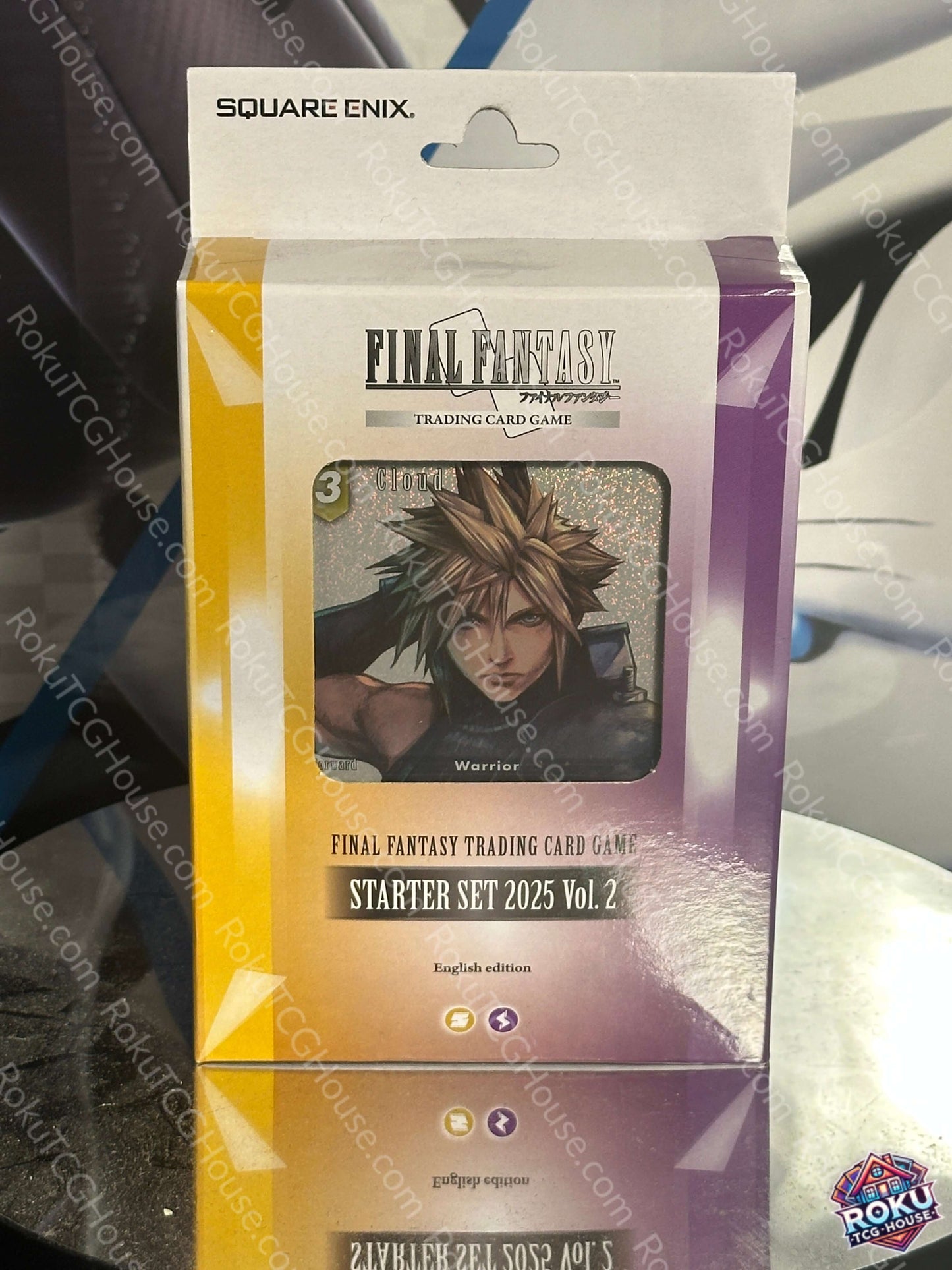 Final Fantasy TCG Starter Set 2025 Vol. 2 Cloud card game box front