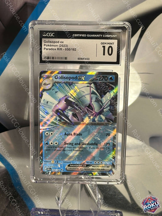 Golisopod EX CGC 10 Pokemon Card - Paradox Rift