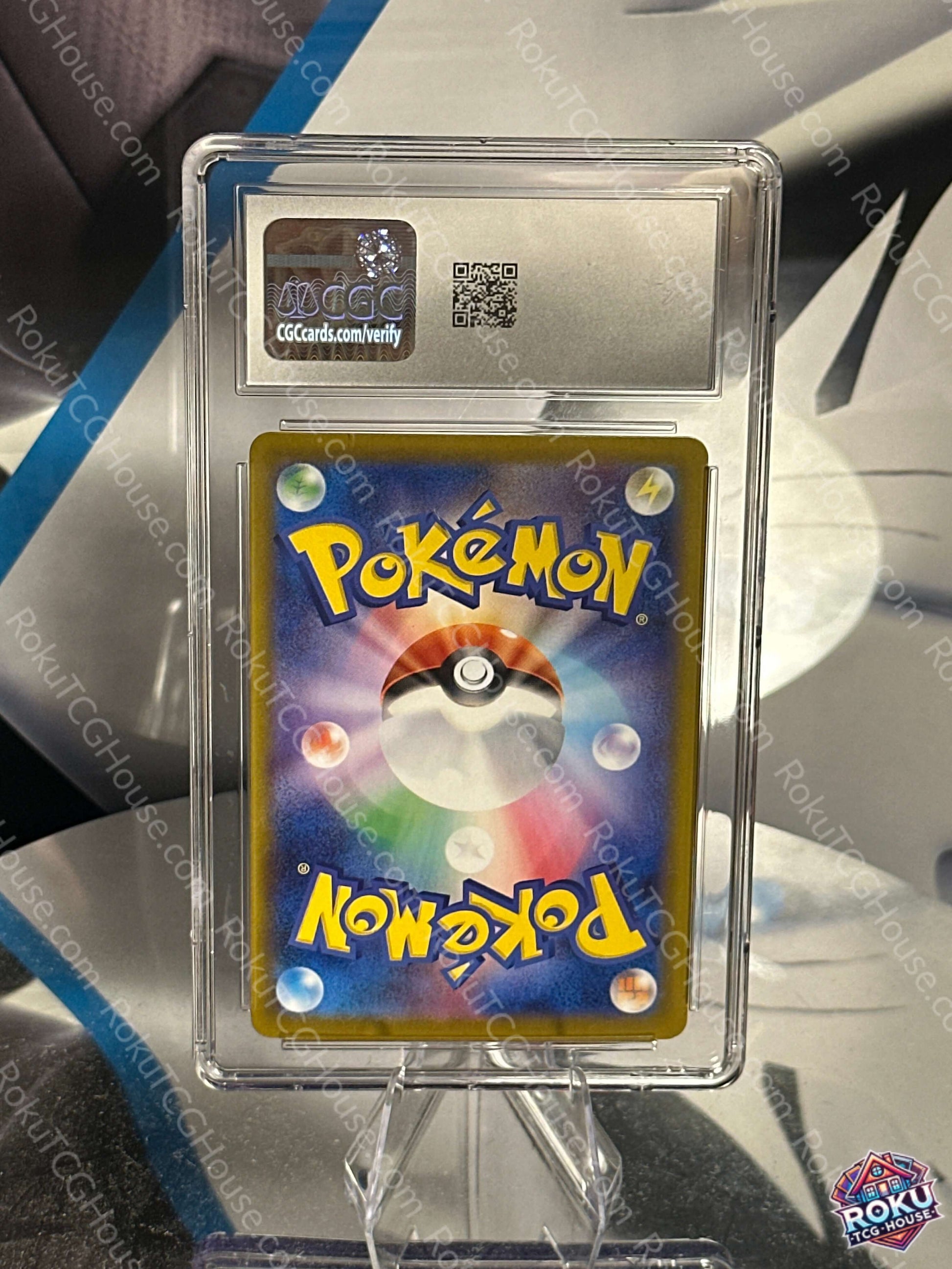 Stoutland CGC 10 Pokemon Card graded slab - White Flare JP