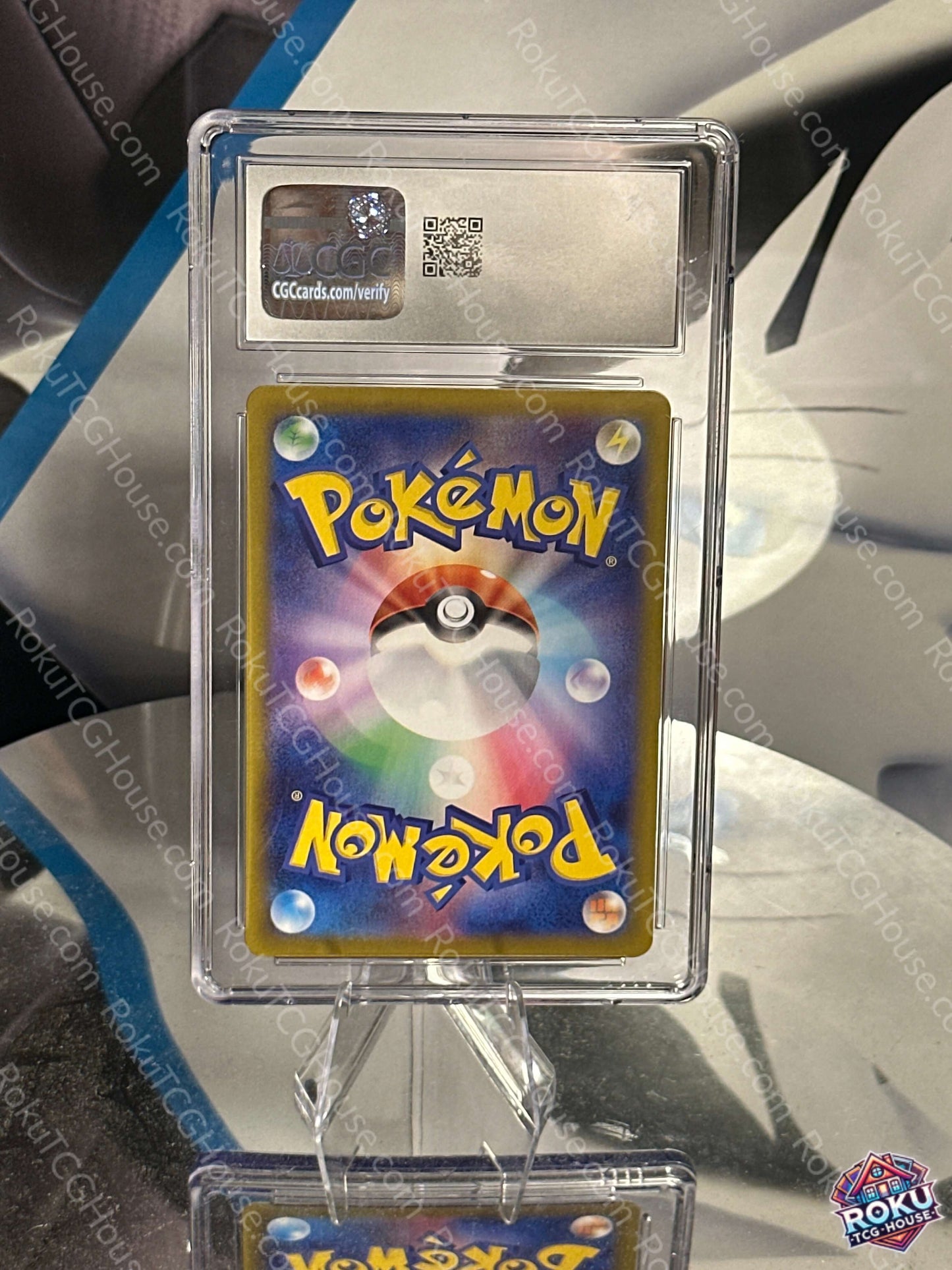 Shaymin CGC 9 Pokemon Card graded slab - Heat Wave Arena JP