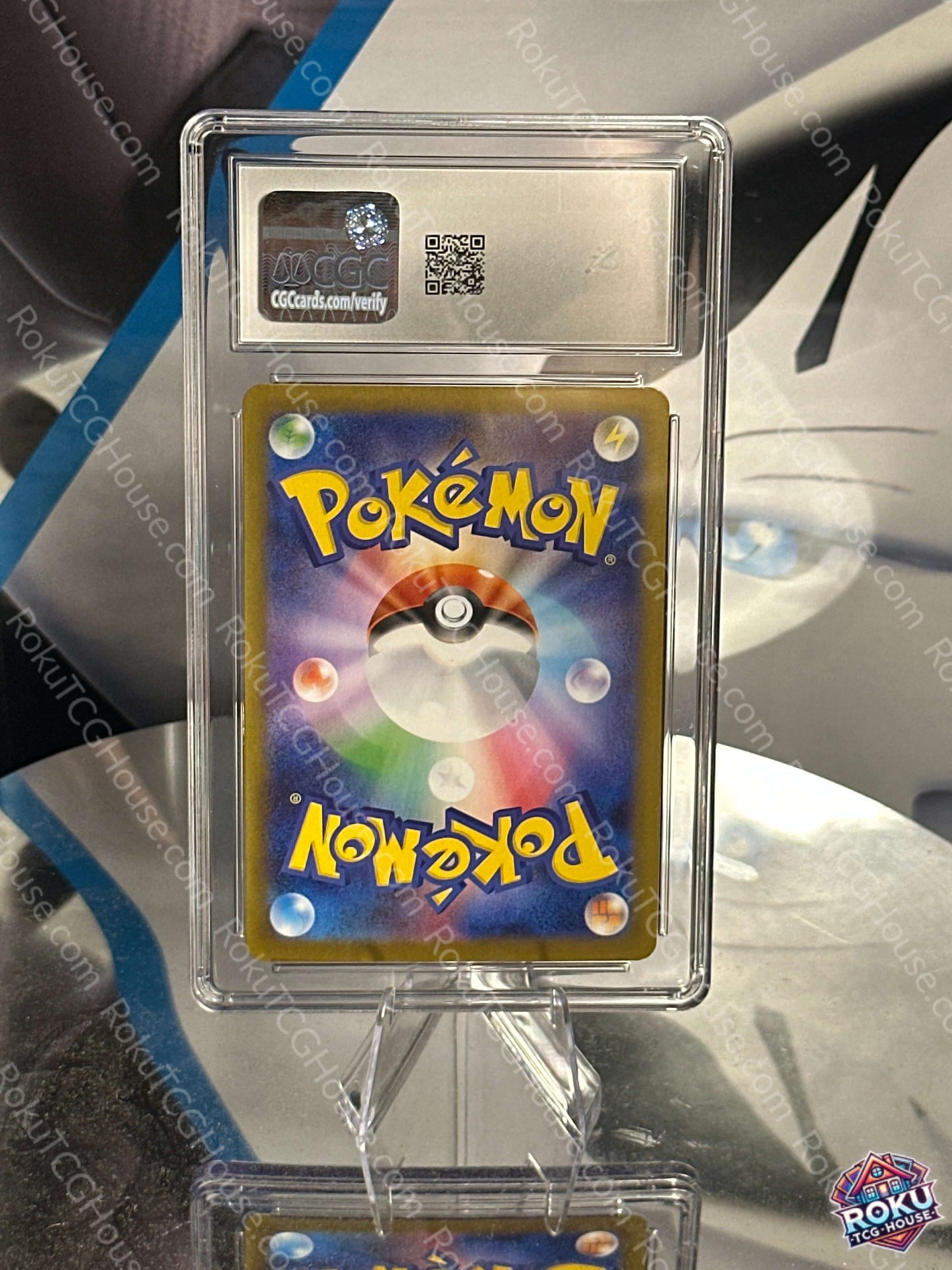 Audino Black Bolt Pokemon card CGC 10 Japanese graded back