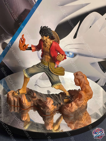 Monkey D. Luffy One Piece Figure side view collectible toy