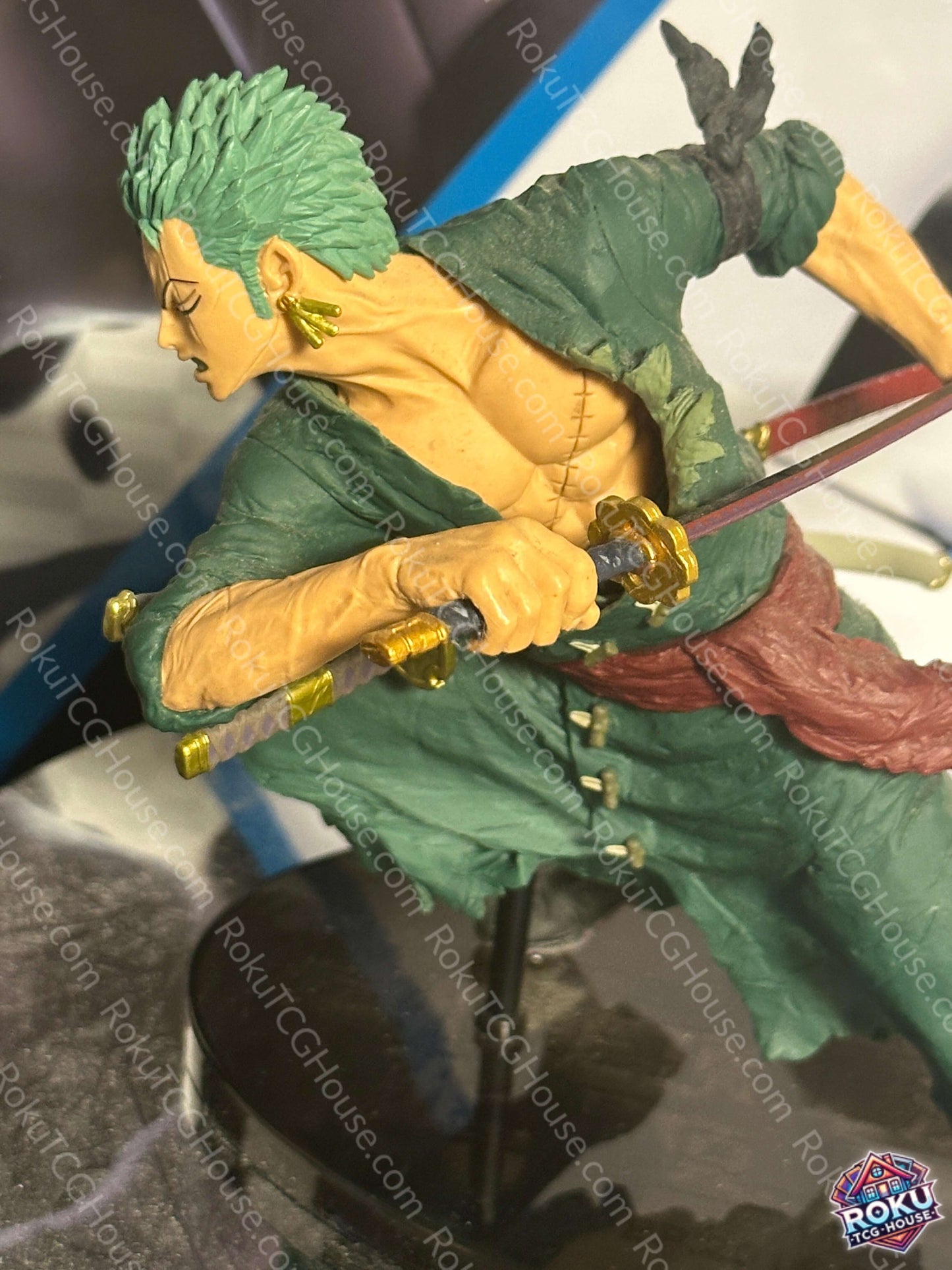 Roronoa Zoro One Piece Figure angle view
