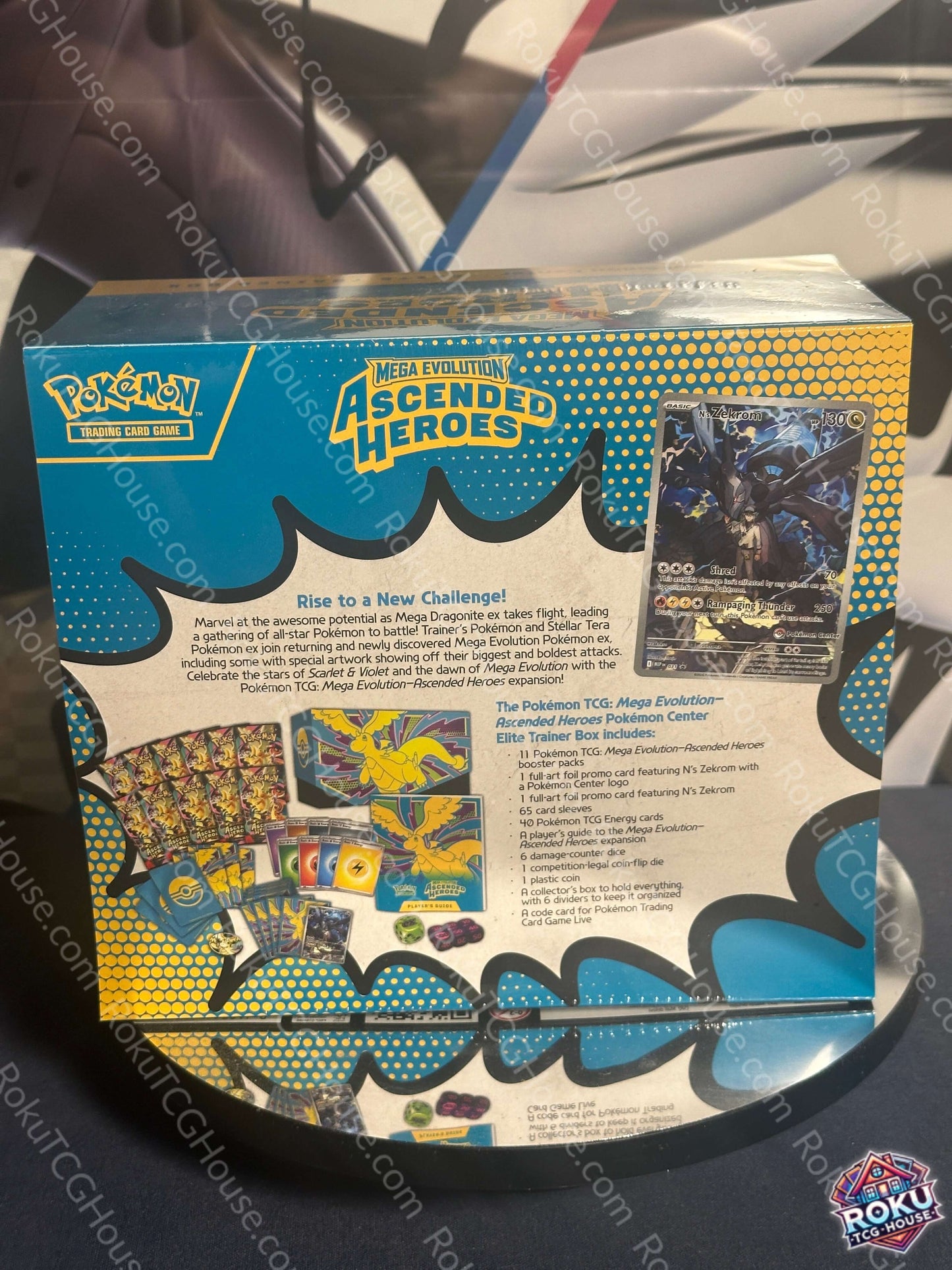 Ascended Heroes Pokemon Center Exclusive contents booster packs TCG